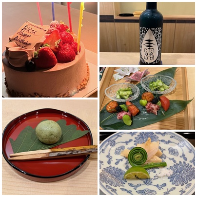 誕生日お祝い